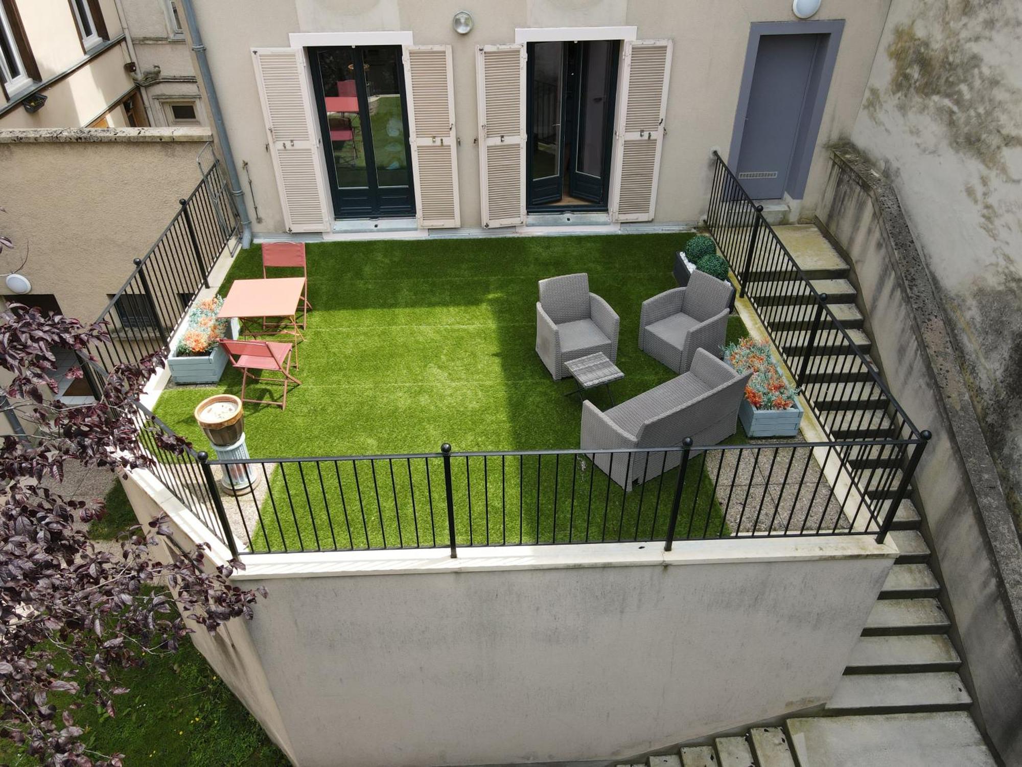 Les Terrasses Du Bouchon Apartment Troyes Exterior foto